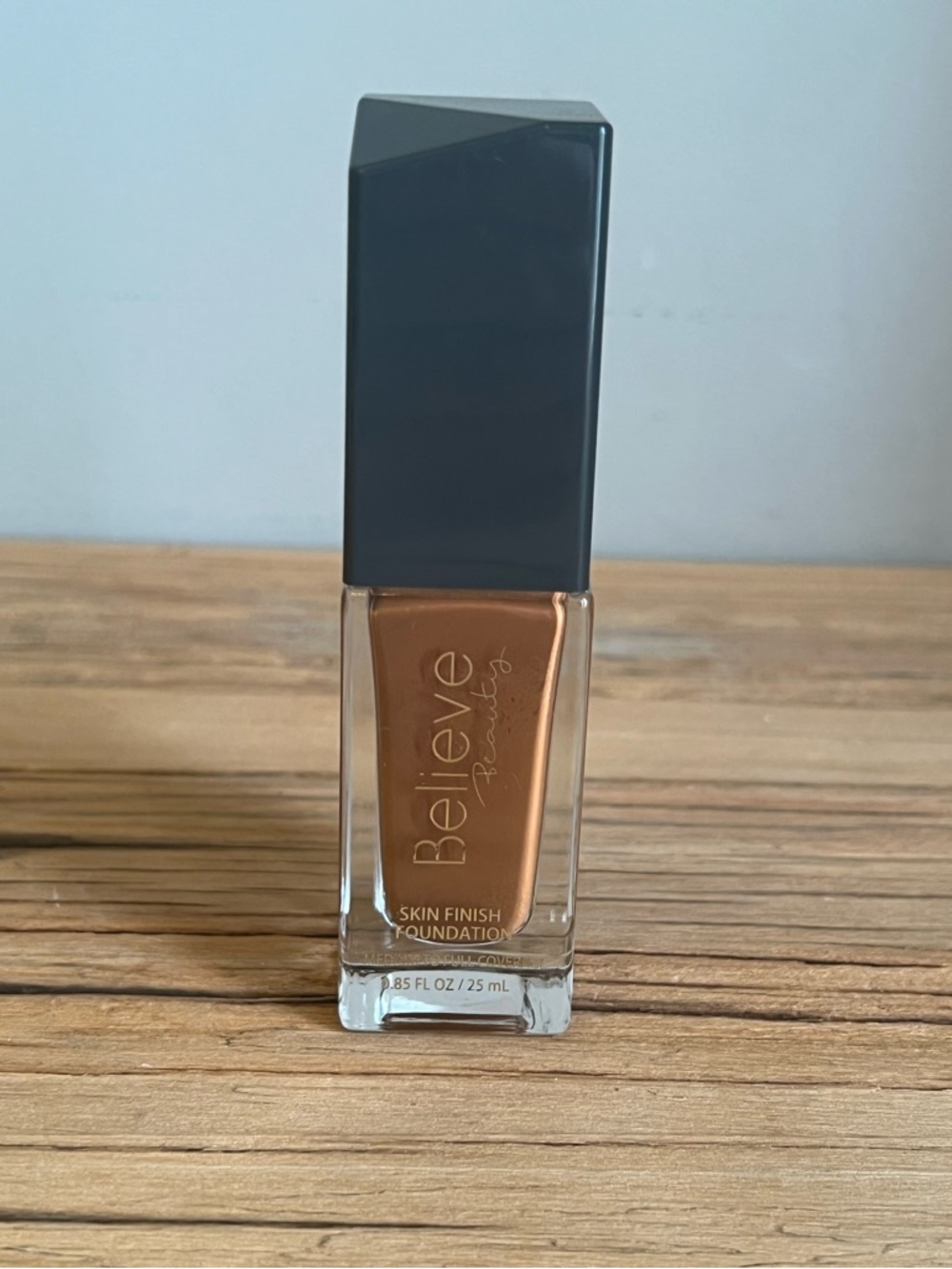 Believe Beauty Skin Finish Foundation - Color Hazelnut